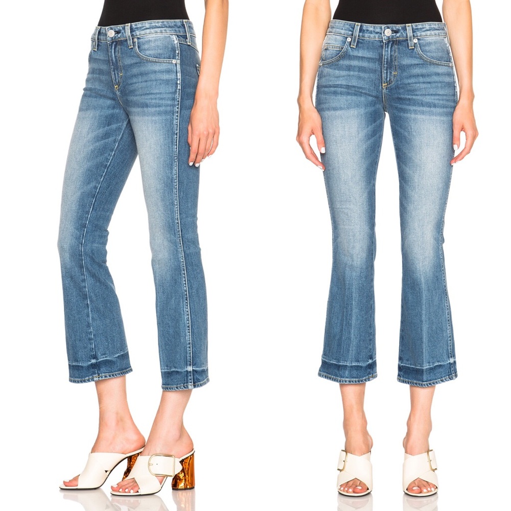 Amo Jane Crop in Blue Jean Baby